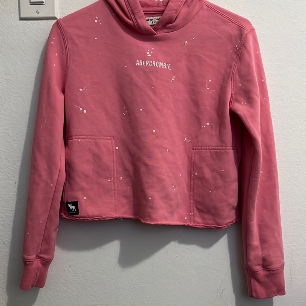 Cropped Hoodie From Abercrombie. Size 11/12 Kids